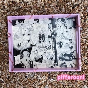 🎀 Revolutionary Girl Utena Manga Wooden Serving Tray